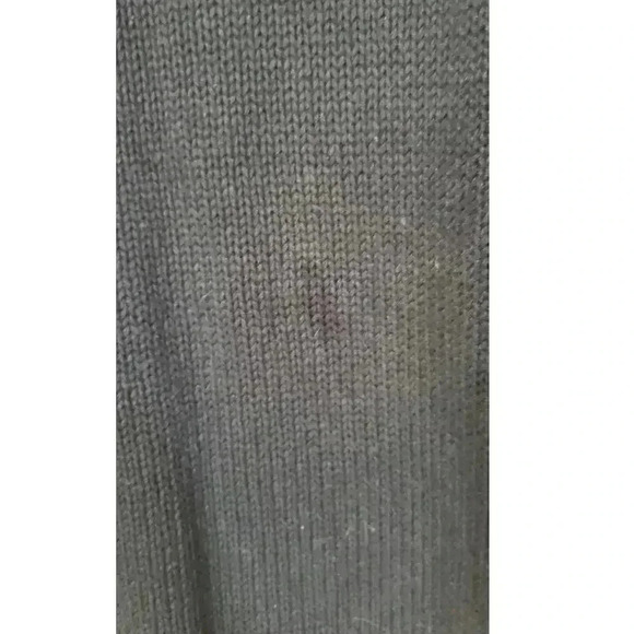 Vintage Orvis christmas cardigan sweater heavy knit womens size small mistletoe - Picture 5 of 6